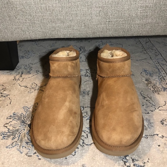 UGG Ultra Mini Chestnut Boots - Picture 5 of 10